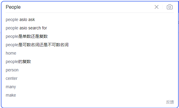 什么是People aslo Search For（搜索排名）？