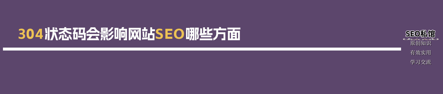 304状态码会影响网站SEO哪些方面