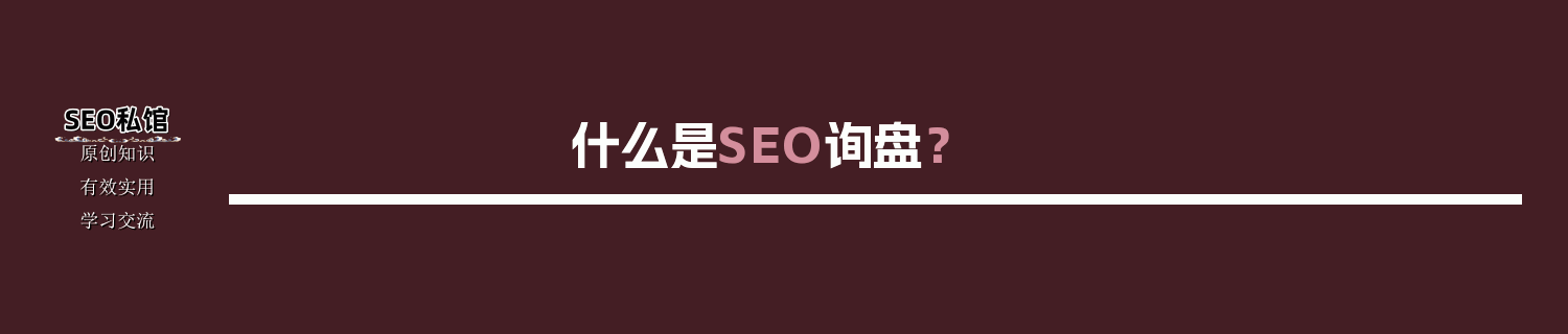 什么是SEO询盘？