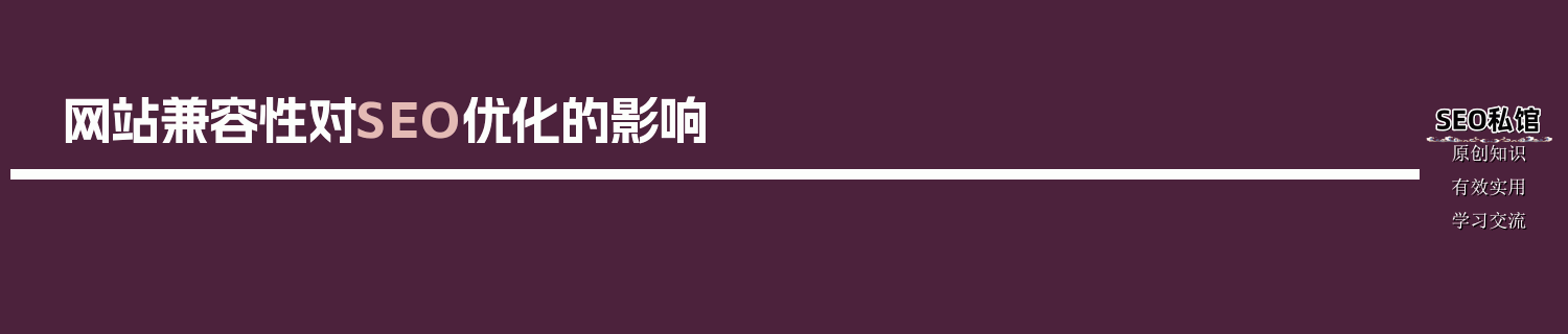 网站兼容性对SEO优化的影响