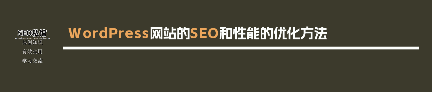 WordPress网站的SEO和性能的优化方法