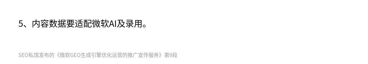 微软GEO生成引擎优化运营的推广宣传服务 - 第9张图