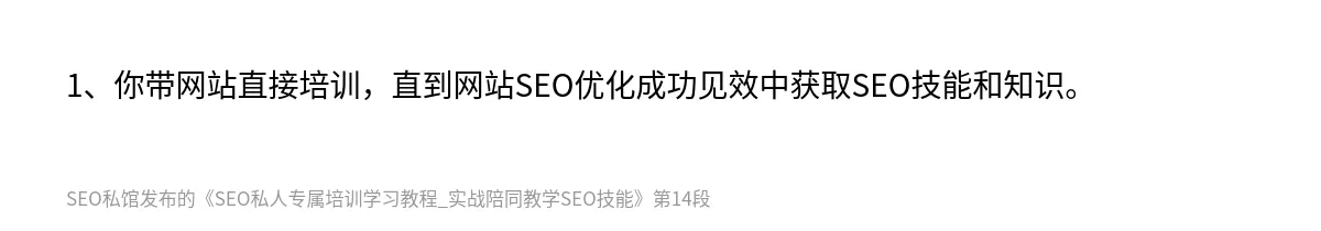 SEO私人专属培训学习教程_实战陪同教学SEO技能 - 第14张图