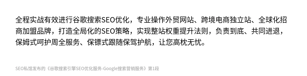 谷歌搜索引擎SEO优化服务-Google搜索营销服务 - 第1张图
