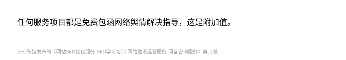 网站SEO优化服务-SEO学习培训-网站建设运营服务-问答咨询服务 - 第11张图