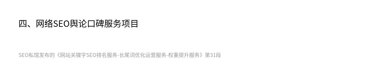 网站关键字SEO排名服务-长尾词优化运营服务-权重提升服务 - 第31张图