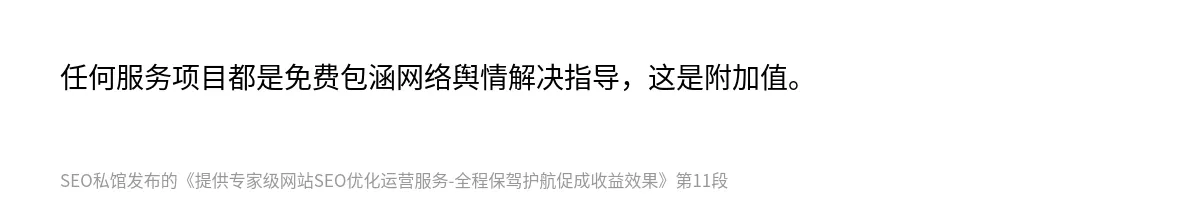 提供专家级网站SEO优化运营服务-全程保驾护航促成收益效果 - 第11张图