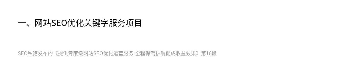 提供专家级网站SEO优化运营服务-全程保驾护航促成收益效果 - 第16张图