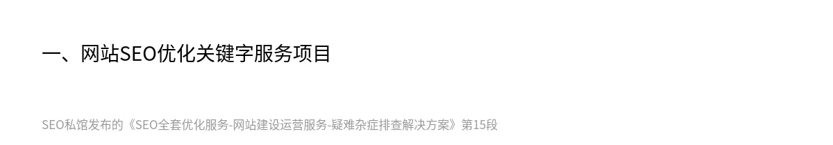 SEO全套优化服务-网站建设运营服务-疑难杂症排查解决方案 - 第15张图