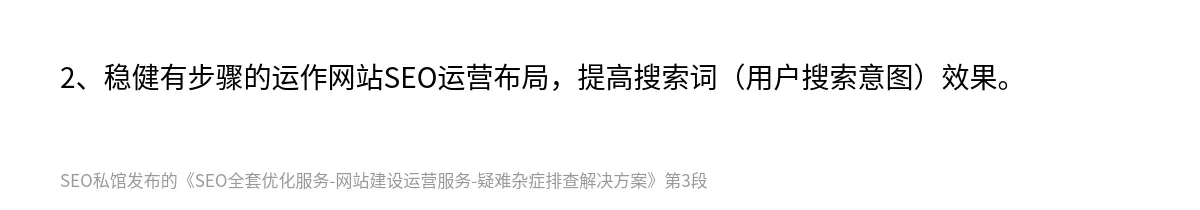 SEO全套优化服务-网站建设运营服务-疑难杂症排查解决方案 - 第3张图