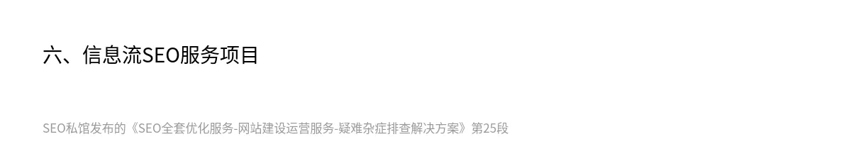 SEO全套优化服务-网站建设运营服务-疑难杂症排查解决方案 - 第25张图