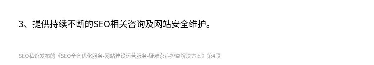 SEO全套优化服务-网站建设运营服务-疑难杂症排查解决方案 - 第4张图
