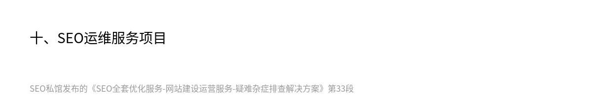 SEO全套优化服务-网站建设运营服务-疑难杂症排查解决方案 - 第33张图