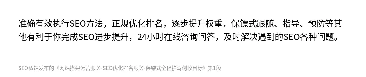 网站搭建运营服务-SEO优化排名服务-保镖式全程护驾创收目标 - 第1张图