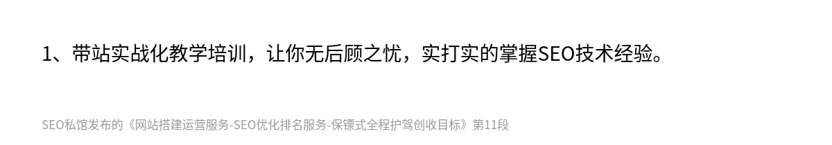网站搭建运营服务-SEO优化排名服务-保镖式全程护驾创收目标 - 第11张图