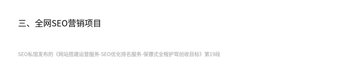 网站搭建运营服务-SEO优化排名服务-保镖式全程护驾创收目标 - 第19张图