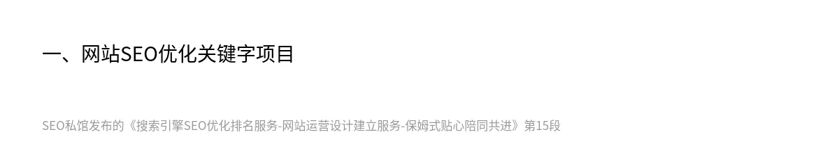 搜索引擎SEO优化排名服务-网站运营设计建立服务-保姆式贴心陪同共进 - 第15张图
