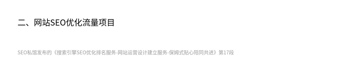 搜索引擎SEO优化排名服务-网站运营设计建立服务-保姆式贴心陪同共进 - 第17张图
