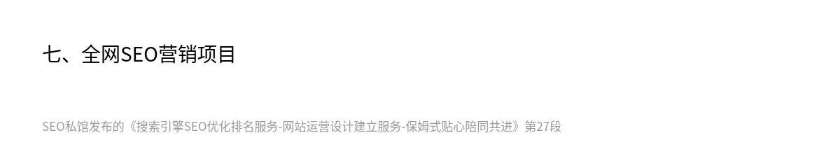 搜索引擎SEO优化排名服务-网站运营设计建立服务-保姆式贴心陪同共进 - 第27张图